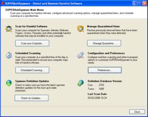 SUPERAntiSpyware Free Edition