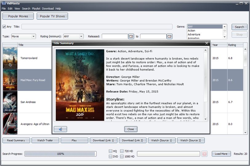 VidMasta 28.8 for windows download free