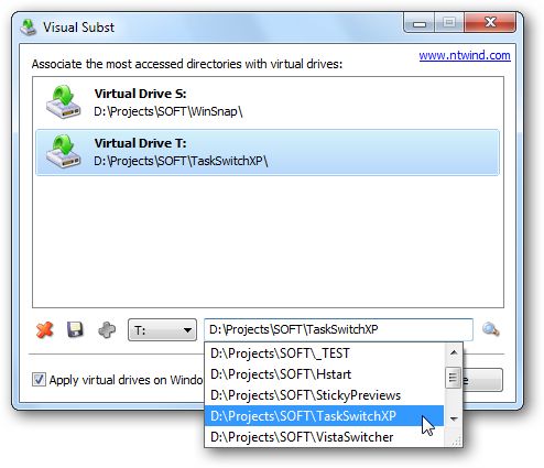 download the new for windows Visual Subst 5.5