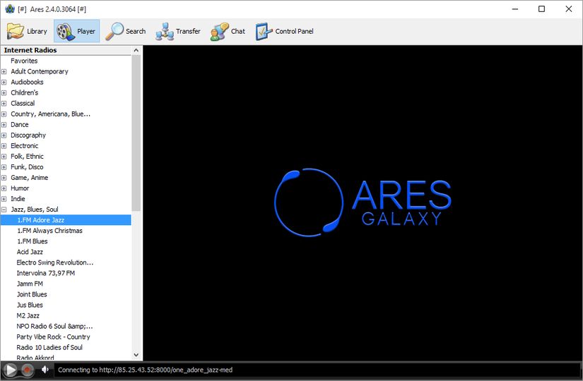 ares galaxy for mac os x free download