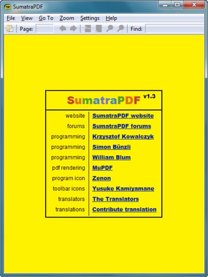 sumatra pdf reader free download