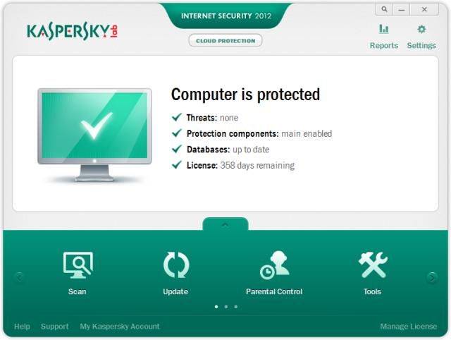 Kaspersky internet security v8.0.0.140b