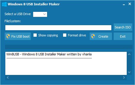 windows 8.1 usb installer maker