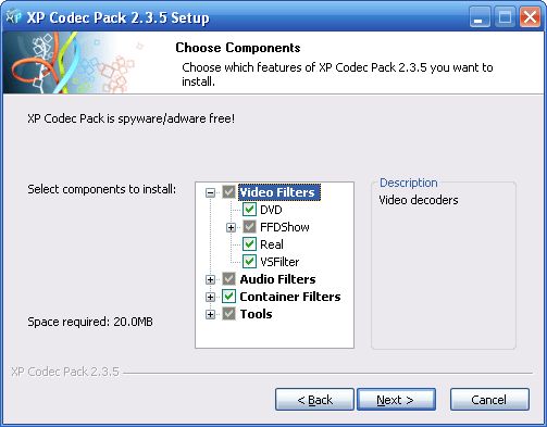 mp4 codec for windows xp media player 11 download