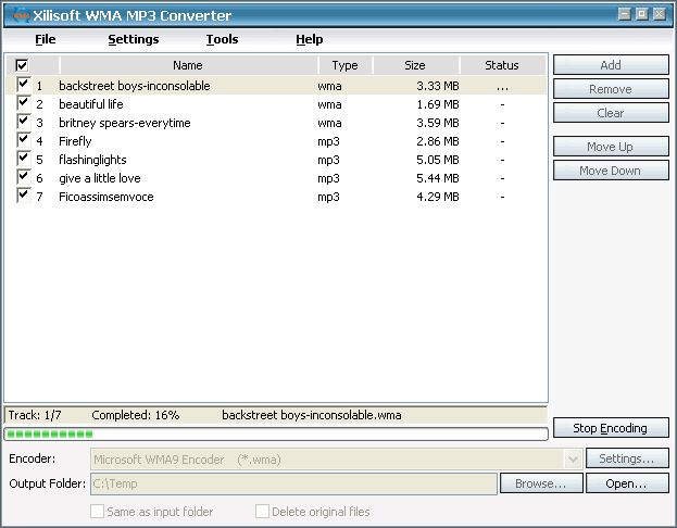 Xilisoft WMA MP3 Converter v2.1.69.0704