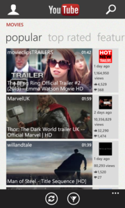 Windows Phone 8:n uusittu YouTube-sovellus toimii paremmin musiikkisoittimena