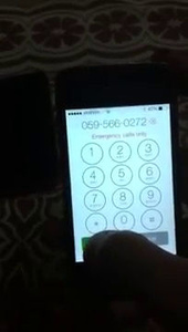 Make calls on locked iPhone with iOS 7 bug