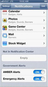 AT&T adds Wireless Emergency Alerts to iPhones