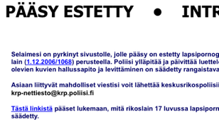 Wikipedia joutui lapsipornolistalle (p�ivitetty)
