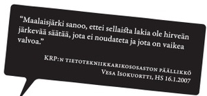 Helsingin Sanomat hylk�si Masinointi.orgin mainoksen hyv�n maun vastaisena