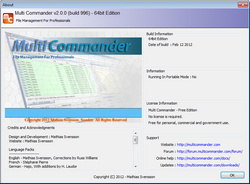Multi Commander, functierijke en gratis bestandsmanager.