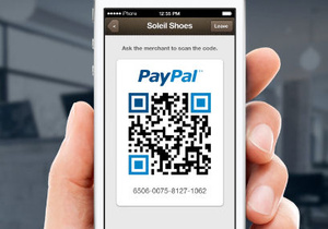 PayPal intros payment by QR code