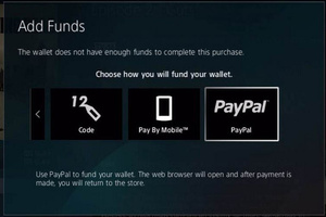 PS3 PlayStation Store gets PayPal support