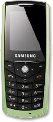 Samsungilta ymp�rist�yst�v�llinen E200 Eco -puhelin