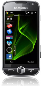 Samsungilta Omnia2-kosketusn�ytt�luuri 8 megapikselin kameralla