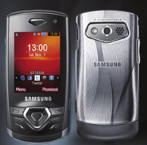 Julkaisematon Samsung S5550 ilmestyi kuvastoon