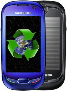 Samsungin Blue Earth -aurinkokennopuhelin saapumassa markkinoille